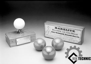 اولین توپ بیلیاردی که تزریق شد و در موزه آمریکا نگهداری می شود: